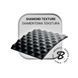 Нитриловые защитные перчатки, DIAMOND, размер XL, 9-10, черный, RWJNDBC10