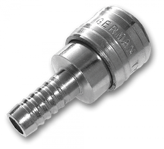 Конектор пневматичний "мама" зі штуцером під шланг 12,5 мм, STAL-CHROM, SE3-4SH/STEEL