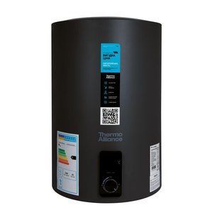 Водонагреватель электрический Thermo Alliance 50 л Black, вертикальный, сухой ТЭН 2,0 кВт D50V20J2(D)KВ SD00054754 фото
