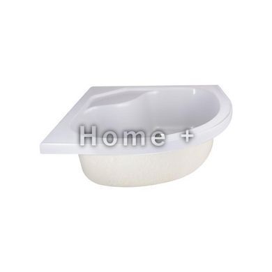 Lidz Latwa SC90x90.SAT.HIGH.FR Душова кабіна напівкругла, скло Frost 4 мм + Lidz Душовий піддон KAPIELKA SD00050783 фото