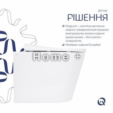 Унітаз підвісний Qtap Scorpio ML Ultra Quiet 490&times;365&times;325 мм, із сидінням Soft-close MagLock, White QTSCOML26W49622 SD00055746 фото