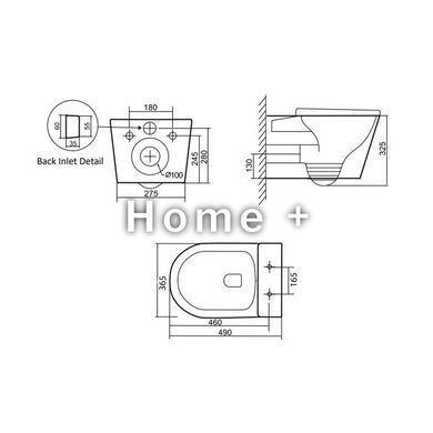 Унітаз підвісний Qtap Scorpio ML Ultra Quiet 490&times;365&times;325 мм, із сидінням Soft-close MagLock, White QTSCOML26W49622 SD00055746 фото