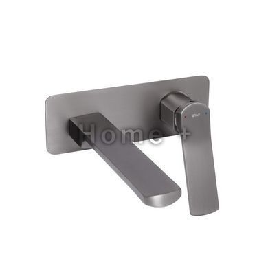 Змішувач для раковини Qtap Slavonice прихованого монтажу QTSLA273GMB45920 Gunmetal Black PVD SD00052044 фото
