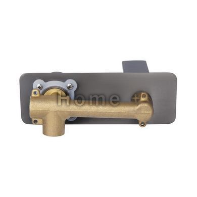 Змішувач для раковини Qtap Slavonice прихованого монтажу QTSLA273GMB45920 Gunmetal Black PVD SD00052044 фото