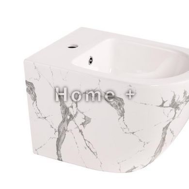 Биде подвесное Qtap Robin 515x370x350 мм, Marble QT13551381GMR SD00054287 фото