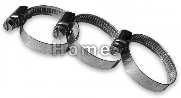 Хомут кислотостойкий, W4, BRADAS, 16-27мм, BSW4 16-27/9