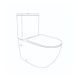 Унітаз підлоговий Qtap Jay Ultra Quiet із сидінням Soft-close 640x360x835 мм QT07222175TW White