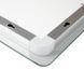 Дзеркало Qtap Mideya 800x800 з LED-підсвіткою Touch, з антизапотіванням, з годинником, димером, рег. яскравості