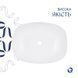 Комплект Qtap Cardinal: Раковина накладна 600x380x140 мм, White, овальна + Донний клапан Pop-up PU02