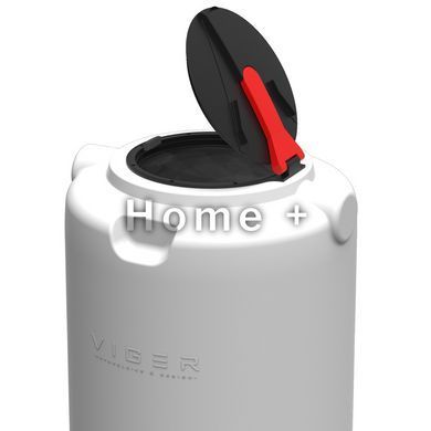 Емкость 1000 л узкая вертикальная Viger белая 1818515330 фото