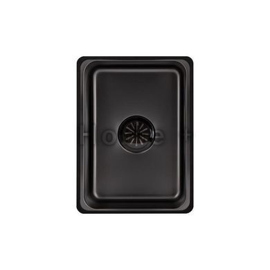 Мийка для кухні інтегрована Lidz Handmade H6845HB Decor Black PVD Honeycomb 3,0/1,0 мм LDH6845HDECBLM49445 SD00055569 фото