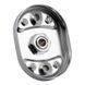 Полка универсальная Lidz Oreo 0901 стеклянная (52*12 см) LDORE0901CRM22178 Chrome