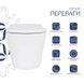 Унітаз підвісний Qtap Scorpio ML Ultra Quiet 520&times;365&times;365 мм, із сидінням Soft-close MagLock, White QTSCOML26W49624
