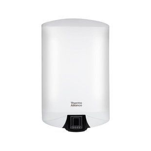 Електричний водонагрівач Thermo Alliance Spectra Flat 50 л універсальний, мокрий ТЕН 3,3 кВт, h 279 мм SD00056742 фото