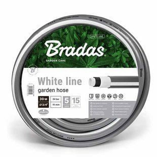 Шланг для поливання п'ятишаровий армований, WHITE LINE, 3/4", 50 м, WWL3/450 Польща 1354290072 фото