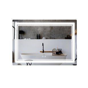 Зеркало Qtap Cardinal (CA2) 1200х800 с LED-подсветкой Touch, с антизапотеванием, с диммером, рег. темп. цвета (3000-6500K) SD00054578 фото