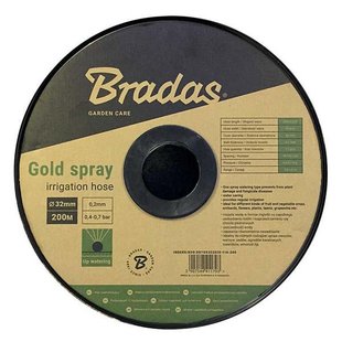 Стрічка зрошувальна туман GOLD SPRAY 32 мм, бухта 200 метрів DSTGS322020-116-200 Польща 1352527839 фото