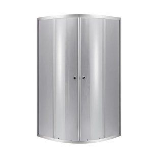 Душевая кабина Lidz Latwa SC90x90.SAT.LOW.DGR, стекло темное тонированное 4 мм без поддона SD00054875 фото
