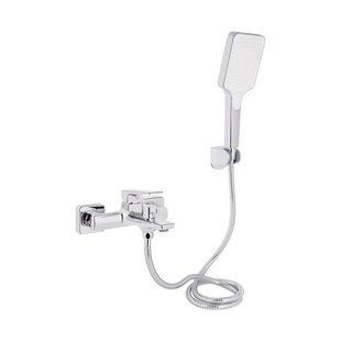 Змішувач для ванни Qtap Crow з душовим гарнітуром QTCRO259CRM48646 Chrome SD00054770 фото