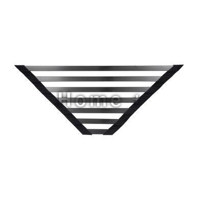 Сушарка на кухонну мийку кутова Lidz Acsis LA20 Black, плоска основа, для посуду 477х198 мм LDACSLA20BLM49773 SD00055897 фото