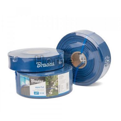Шланг плоский AQUA-FLAT, PE/EVA, у комплекті з хомутом W.P.1, 1 1/4", 10 м, WAQF1B114010 1583799329 фото