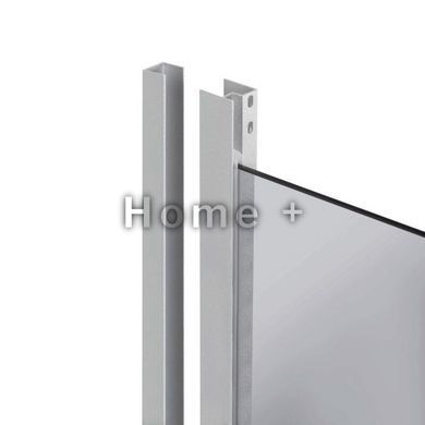 Душова кабіна Lidz Latwa SC90x90.SAT.LOW.DGR, скло темне тоноване 4 мм без піддона SD00054875 фото