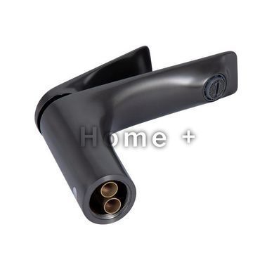 Смеситель для раковины Qtap Vlasta New QTVLA270GMB45641 Gunmetal Black PVD SD00051765 фото