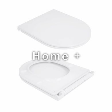 Унітаз підвісний Qtap Taurus безобідковий із сидінням Soft-close QT2433084EUQW SD00051552 фото