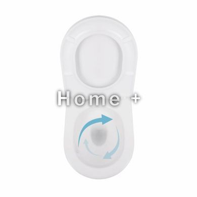 Унітаз підвісний Qtap Taurus безобідковий із сидінням Soft-close QT2433084EUQW SD00051552 фото