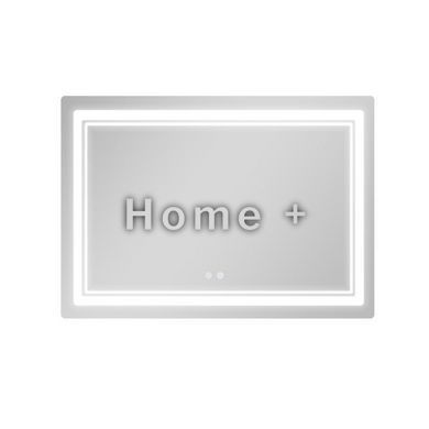 Дзеркало Qtap Cardinal (CA2) 1200х800 з LED-підсвіткою Touch, з антизапотіванням, з димером, темп. кольору (3000-6500K) SD00054578 фото