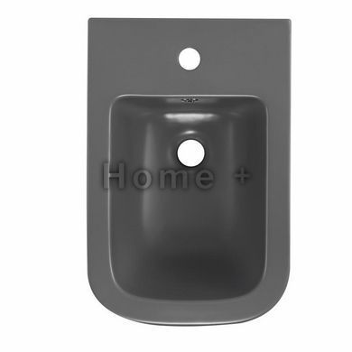 Биде подвесное Qtap Tern 520x350x330 мм, Stone grey QT17551303GSG SD00054293 фото