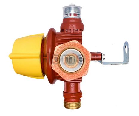 Автоматичний перемикальний клапан для газу 6 кг/год 2xGFxAG GF (1,2/0,5 бара) тип AUV