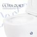 Унітаз підвісний Qtap Taurus безобідковий із сидінням Soft-close QT2433084EUQW