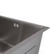 Мийка для кухні інтегрована під стільницю Lidz Handmade H4843 Brushed Steel 3,0/1,0 мм LDH4843BRU49441