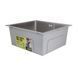 Мийка для кухні інтегрована під стільницю Lidz Handmade H4843 Brushed Steel 3,0/1,0 мм LDH4843BRU49441