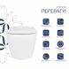 Унітаз підвісний Qtap Robin ML Ultra Quiet 520&times;365&times;365 мм, із сидінням Soft-close MagLock, White QTROBML26W49623
