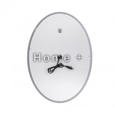 Зеркало Qtap Mideya 500х700 с LED-подсветкой Touch, с антизапотеванием, с часами, диммером, рег. яркости SD00051753 фото