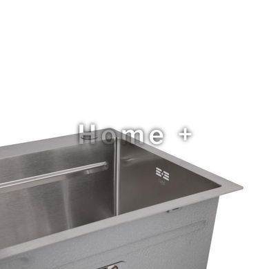 Мийка для кухні інтегрована Lidz Handmade H7545 Brushed Steel 3,0/1,0 мм LDH7545BRU49457 SD00055581 фото