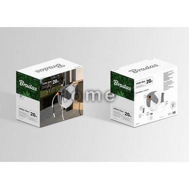 Котушка автоматична зі шлангом 1/2" 20 м і аксесуарами WHITE LINE, WL-W6B20 1380970306 фото