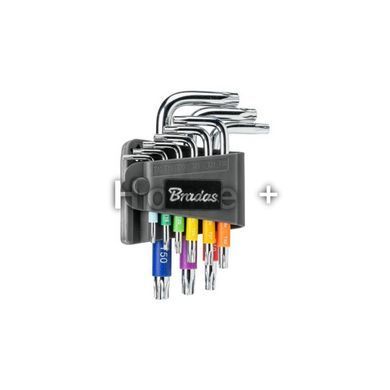 Набір ключів TORX TX 10-50 9 шт. мультиколор / короткі, DIY-HKT62-SH/B DIY-HKT62-SH/B фото