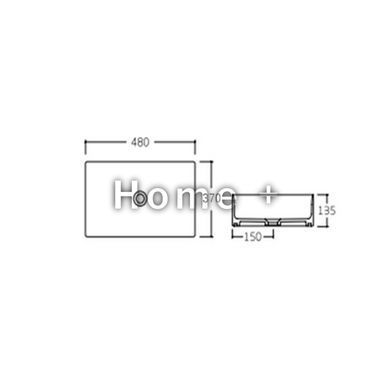 Раковина-чаша Qtap Tern 475х370х140 White QT17112074WN SD00052910 фото