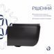 Унітаз підвісний Qtap Gemini безобідковий із сидінням Soft-close QT2533076EUQMB
