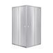 Душевая кабина Lidz Wawel SC90x90.SAT.LOW.DGR, стекло темне тонированное 4 мм без поддона