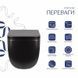 Унітаз підвісний Qtap Gemini безобідковий із сидінням Soft-close QT2533076EUQMB