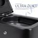 Унітаз підвісний Qtap Gemini безобідковий із сидінням Soft-close QT2533076EUQMB
