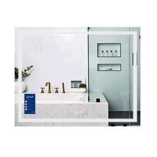 Зеркало Qtap Mideya (MI1) 1000х700 с LED-подсветкой Touch, с антизапотеванием, диммером, рег. яркости QT2078NCF10070 SD00054603 фото