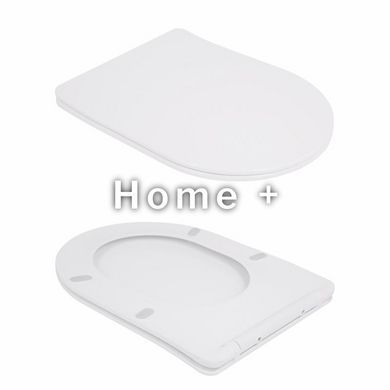 Унітаз-компакт Qtap Robin Ultra Quiet безобідковий із сидінням Soft-close QT13222128AUQ1W SD00051949 фото