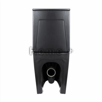 Унітаз підлоговий Qtap Scorpio Ultra Quiet безобідковий із сидінням Soft-Close MATT BLACK QT14226088AMB SD00052562 фото
