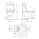 Унітаз підлоговий Qtap Scorpio Ultra Quiet безобідковий із сидінням Soft-Close MATT BLACK QT14226088AMB