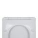 Сидіння для унітаза Qtap (Swan Ultra, Jay Ultra) з мікроліфтом Slim QT99SC6106W